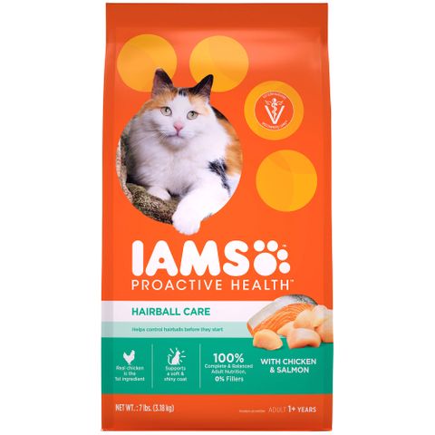 Iams cat hot sale food chicken