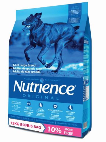 Nutrience Dog Original Adult Large Breed 13.6kg + 10% FREE