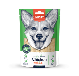 Wanpy Dog Treat Freeze Dried Chicken Breast 40g