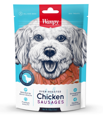 Wanpy Dog Chicken Sausage 100g