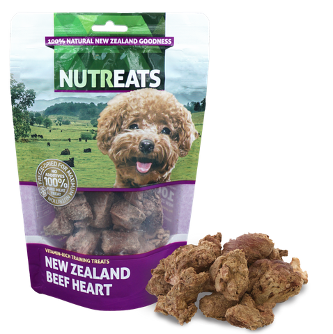 Nutreats Dog New Zealand Beef Heart 50g