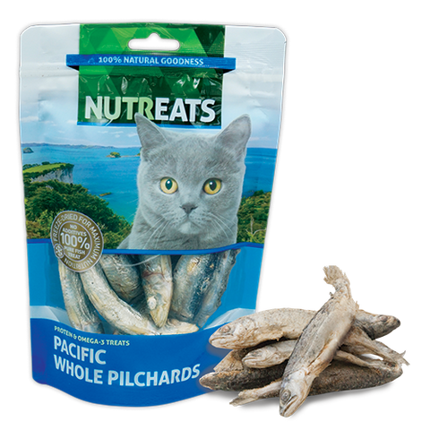 Nutreats Cat Whole Pacific Pilchards 50g