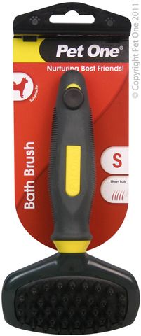 Pet One Grooming Bath Brush (S)