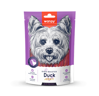 Wanpy Dog Treat Duck Jerky 100g
