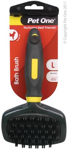 Pet One Grooming Bath Brush (L)