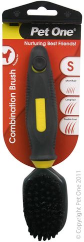 Pet One Grooming Combination Brush (S)