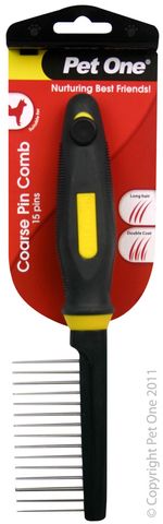 Pet One Grooming Course Comb 15 Pin