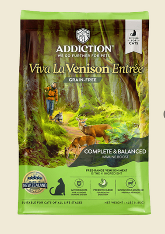 Addiction Cat Viva La Venison 1.8kg