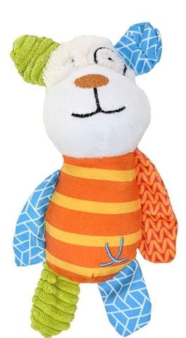 Snuggle Friends Standing Bear Dog Toy