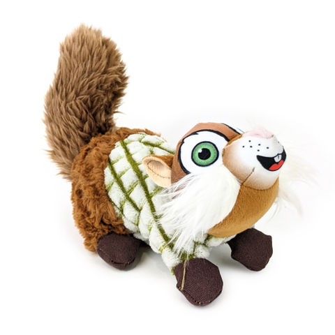 Snuggle Friends Squirrel Dog Toy