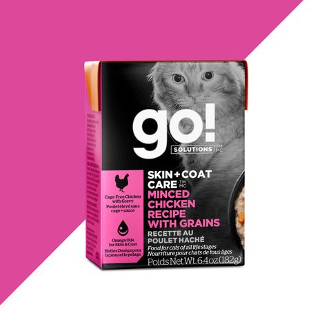 GO! Cat Wet Skin & Coat Care Minced Chicken Stew 182g
