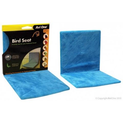 Avi One Bird Seat Blue With Fabric Cover