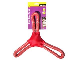 Pet One 3 Way Tug Rope 33cm