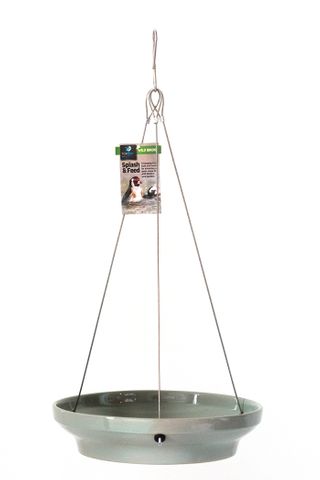 Topflite Splash & Feed Wild Bird Bath & Feeder