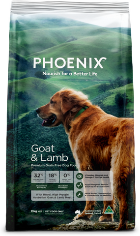Phoenix Dog Goat & Lamb 13kg