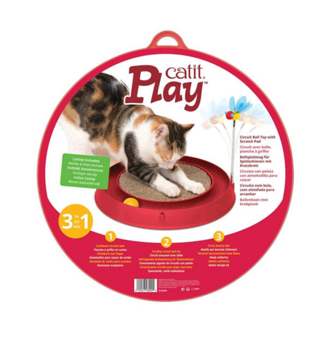 Catit Play & Scratch Red