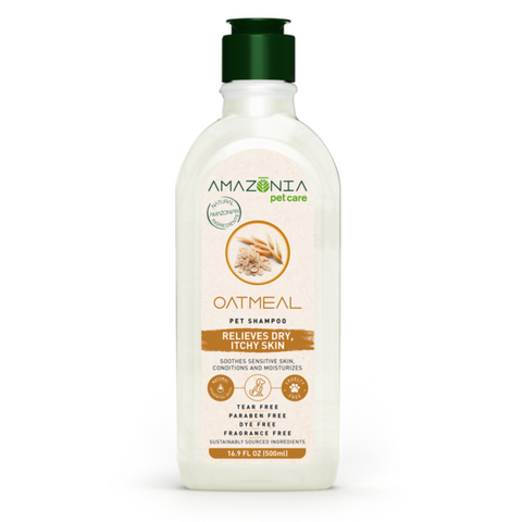Amazonia Shampoo Oatmeal Dry Skin 500ml