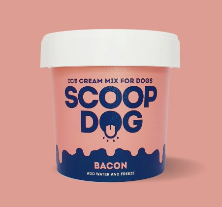 Scoop Dog Ice Cream Mix Bacon