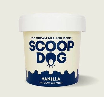 Scoop Dog Ice Cream Mix Vanilla