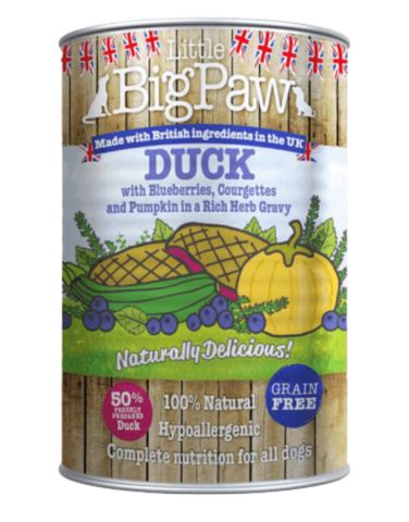 Little Big Paw Dog Duck 390g
