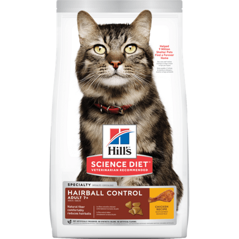 SD Cat Adult 7yrs+ Hairball Control 2kg