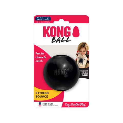 Kong Extreme Ball Large - Black