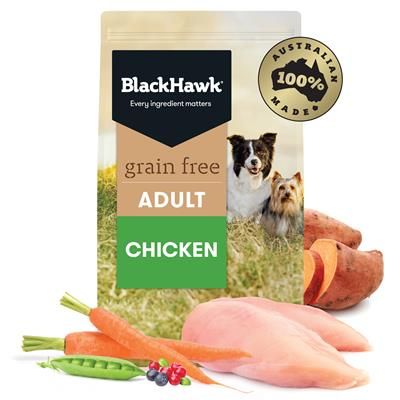 Black Hawk Dog Grain Free Chicken  2.5kg