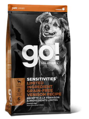 GO! Dog Sensitivities LID Grain Free Venison  1.6kg