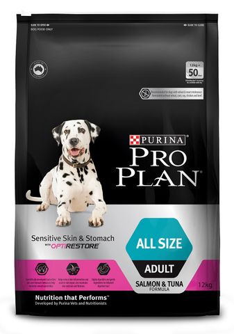 Proplan Dog Adult Sensitive Skin & Stomach 12kg
