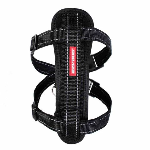 Ezy Dog Chest Plate Harness Black