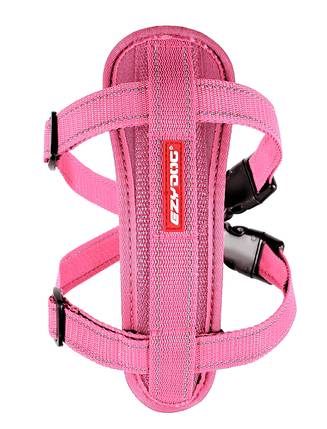 Ezy Dog Chest Plate Harness Pink