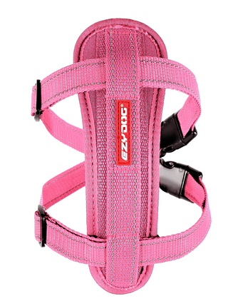 Ezy Dog Chest Plate Harness Pink Petsmart.nz