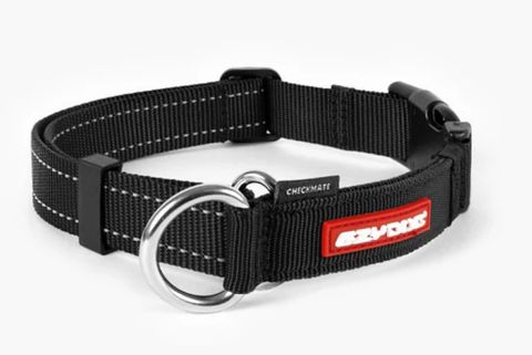 Ezy Dog Collar Checkmate Black