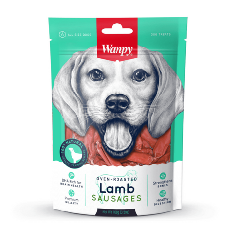 Wanpy Dog Lamb Sausage 100g