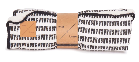 Mog & Bone Blanket Black & White Mosaic