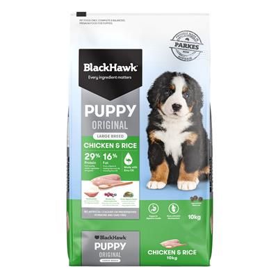 Black Hawk Dog Puppy Large Breed Chicken & Rice 10kg