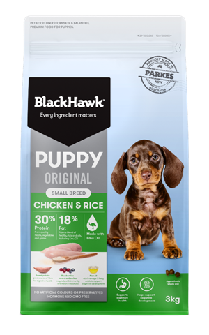 Black Hawk Puppy Small Breed Chicken & Rice 3kg