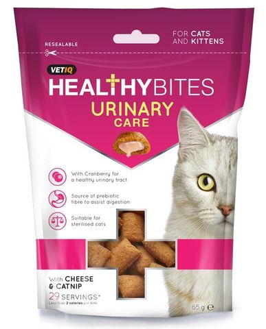 VetIQ Healthy Bites Cat Urinary Care Treats 65g