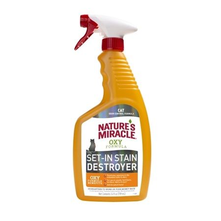 Natures Miracle Oxy Cat Set-In Stain Destroyer 709ml