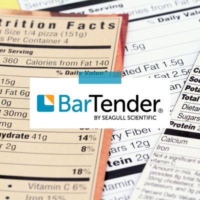 Comprehensive barcode labelling software for the food manufacturing industry