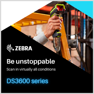 Unstoppable Scanning - Zebra 3600 Series ultra-rugged barcode scanners