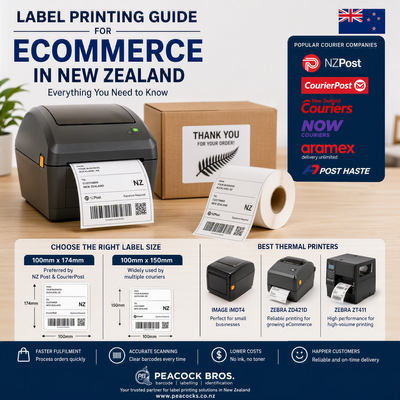 Label Printing Guide for eCommerce in New Zealand: Everything You Need to Know