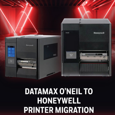 Say goodbye to the Datamax O'Neil. Hello! Honeywell new printers