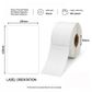 LDT38 100 X 150MM 38MM CORE 400/ROLL