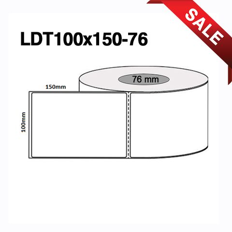 LDT76 100 X 150MM 76MM CORE 1000/ROLL