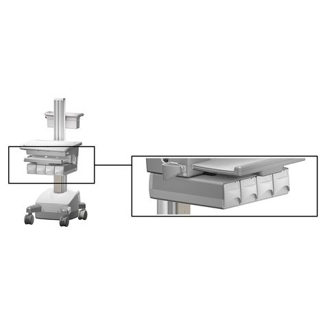 IMAGE ACB140 LOCKABLE SINGLE 4-DRAWER (E19189)