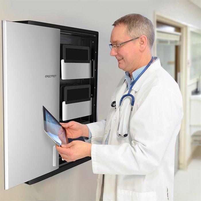 ERGOTRON ZIP12 CHARGING WALL CABINET