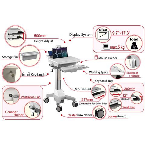 IMAGE CNN02 LAPTOP CART (E19073)