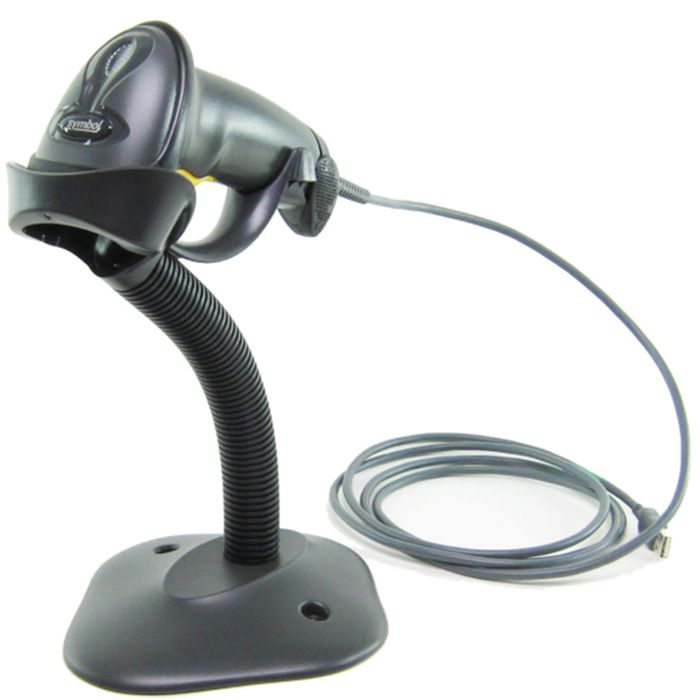 ZEBRA SCANNER KIT LS2208 1D-SR USB WITH STAND