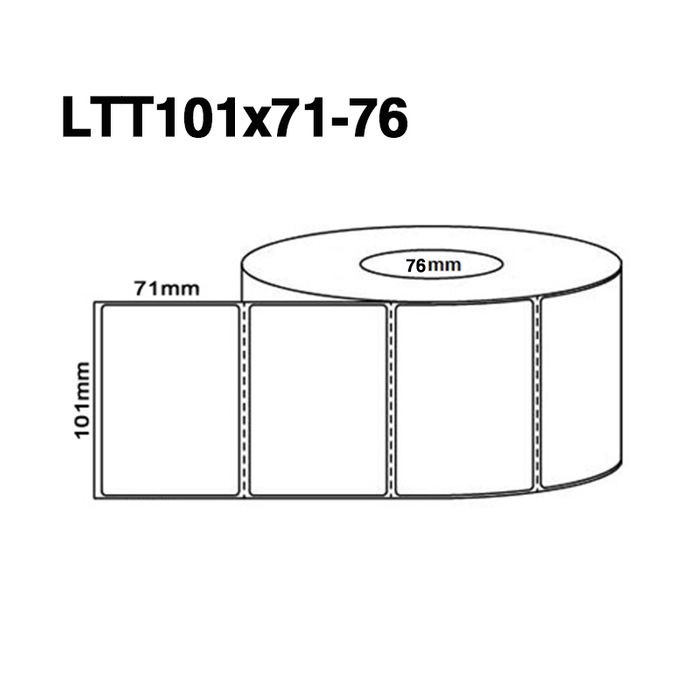 LTT101x71MM 76MM CORE 2000/ROLL